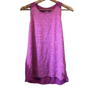 Avia Active Tank Top Womens Medium Purple Heathered Sleeveless‎ Athletic Workout